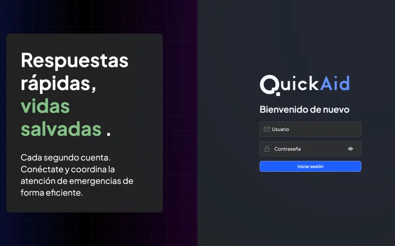 Captura de QuickAid