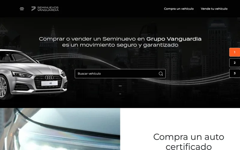 Captura de Seminuevos Vanguardia